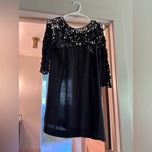 Forever 21 eyelit mini dress